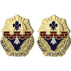 240th Engineer Group Unit Crest (Develop Design Direct)